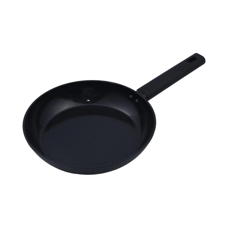 Batterie de cuisine en aluminium forgé avec revêtement en céramique noire