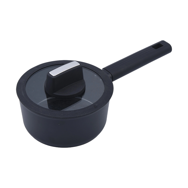 Casserole en aluminium forgé et céramique noire
