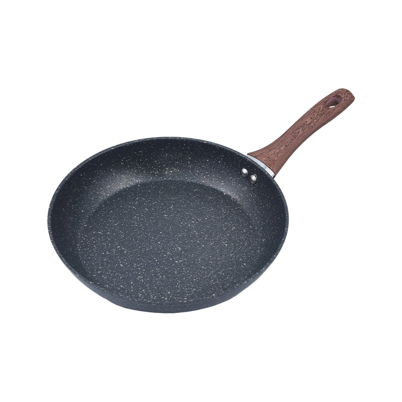 Ensemble de poêles à frire en aluminium forgé 3 pièces avec revêtement en céramique de météorite grise