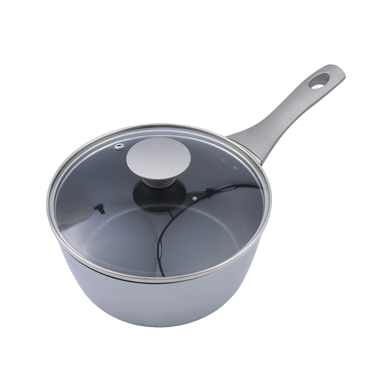 Ensemble de 3 casseroles en aluminium forgé