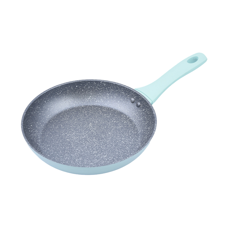 Poêle à Frire en Aluminium Forgé Marbre Gris