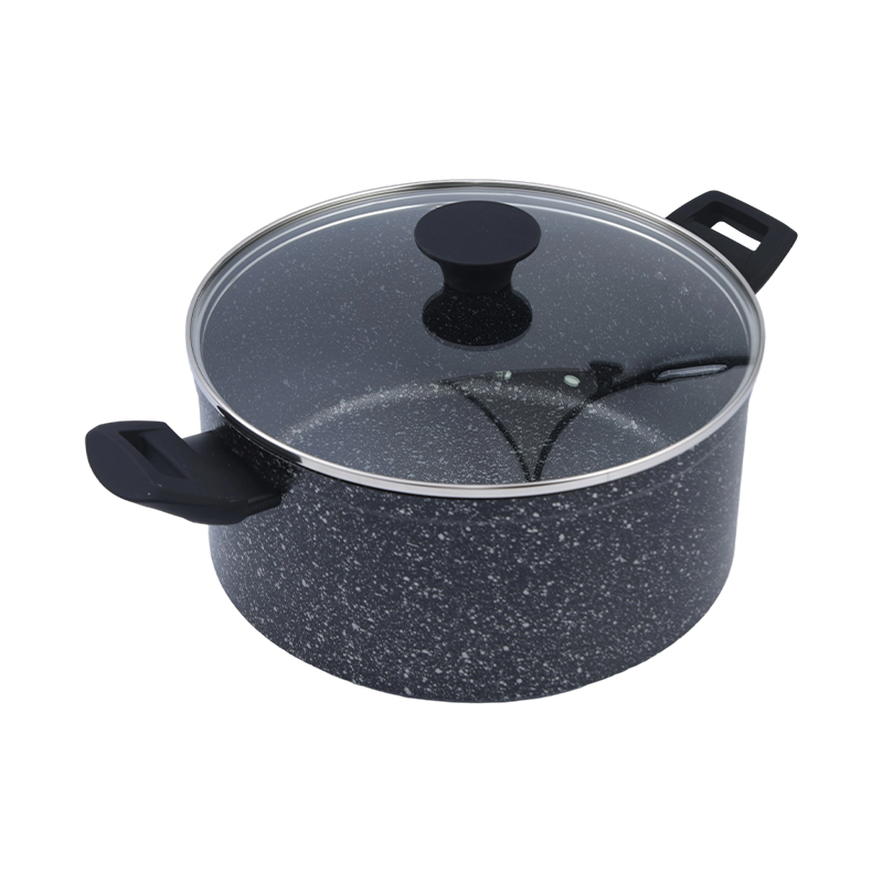 Cocotte de forme droite en aluminium forgé