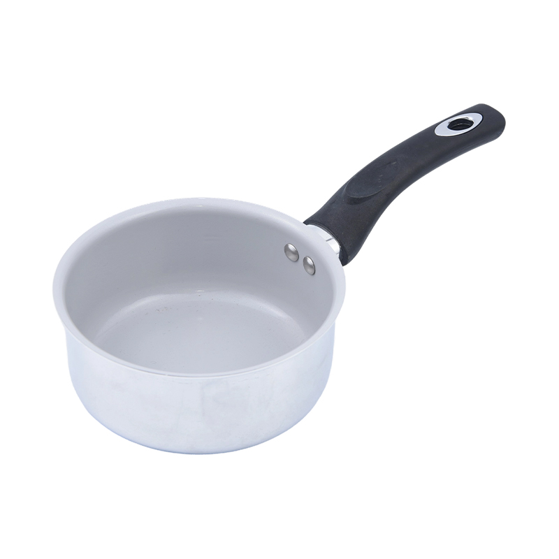 Casserole en aluminium pressé finition miroir